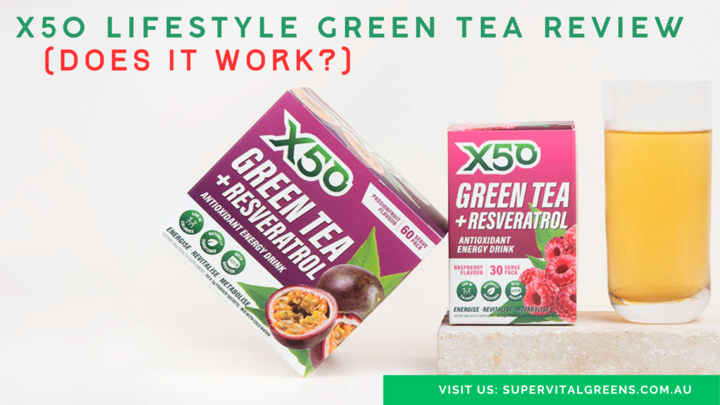 X50 Lifestyle Green Tea Review (The OG Green Tea Sachet) Greenz