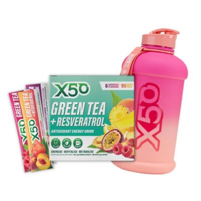 Green Tea X50 + FREE 1.3Ltr Jug 60 Serves