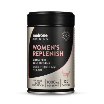 Melrose Women's Replenish - Grass Fed Beef Organ Capsules