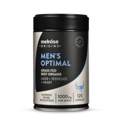Melrose Men's Optimal - Grass Fed Beef Organ Capsules