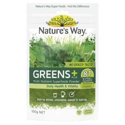 Nature's Way Super Foods Super Greens + 100g